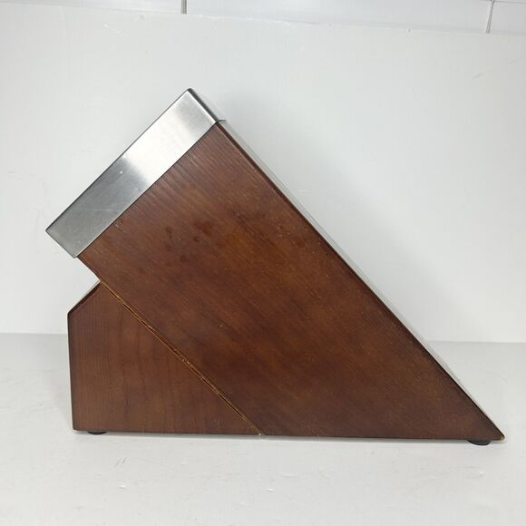 JA Henckels Modernist Knife-Sharpening Block, Holds 12 Knives, 1 Pr Shears - Picture 8 of 12